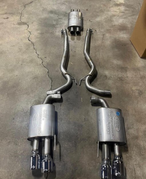 18-23 mustang gt Ford racing cat back borla exhaust For Sale