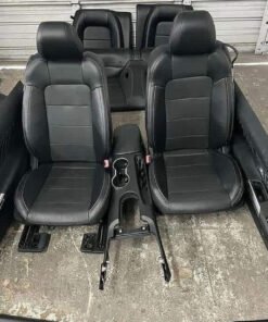 2015-2019 Ford Mustang GT Complete OEM Black Leather Interior For Sale