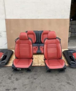 2015-2021 OEM FORD MUSTANG GT COUPE RED INTERIOR FOR SALE