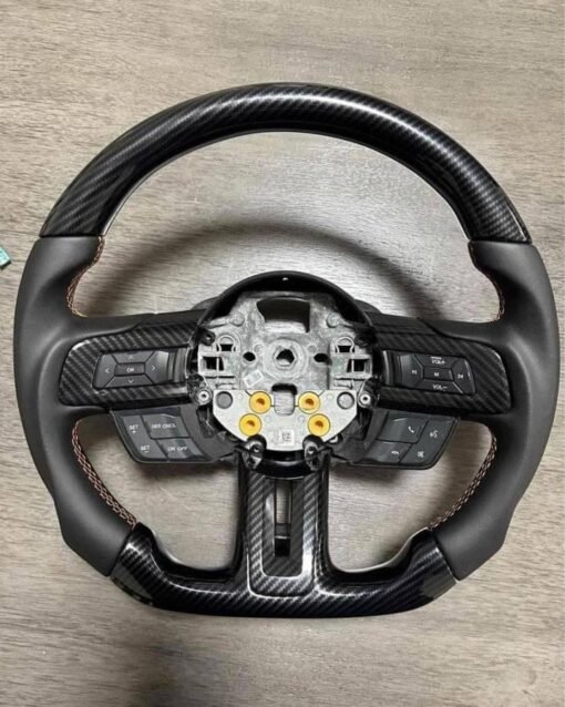 2018-2023 Mustang Carbon fiber steering wheel For Sale