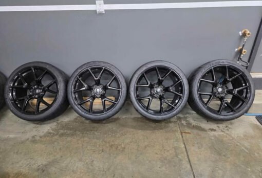 4 LMR SP2 PP2 black mustang wheels For Sale